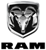 The RAM logo featuring a stylized ram's head.