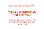 G&M Enterprise Solutions