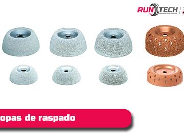 COPAS DE RASPADO RUBERHOOG RH-107 RH109, RH-120