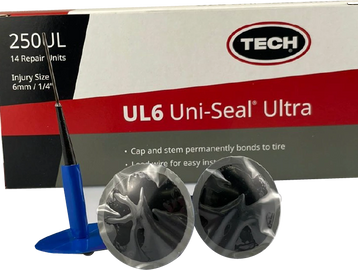 UL&, parche tapón, parche