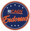 RICAGV endorsed circular badge.
