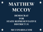 Matthew B. McCoy 
Candidate for 
North Kingstown Town Council