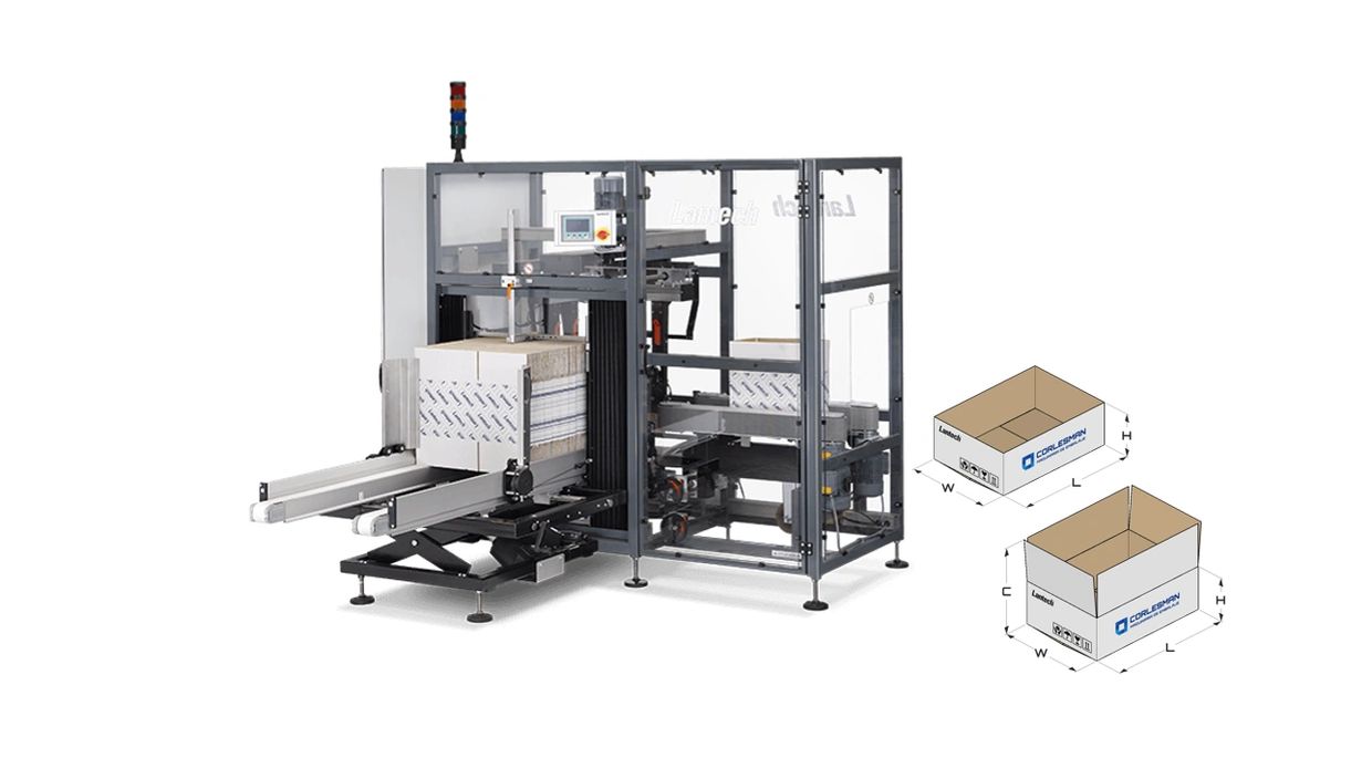 Formadora de cajas Lantech C1000