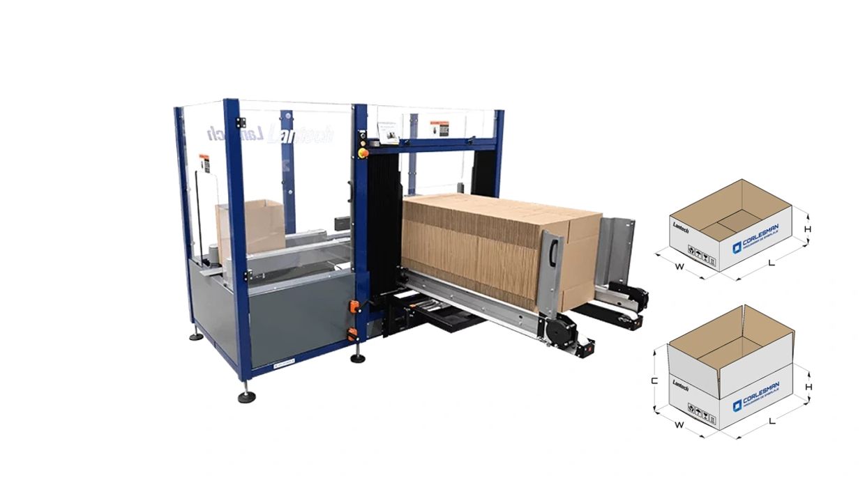 Formadora de cajas Lantech C300