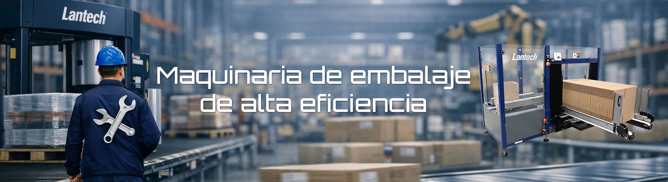 Lantech Iberia | Distribuidor oficial para España y Portugal | Maquinas formadoras de cajas