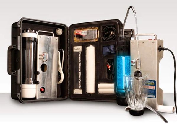 The Air Mobile Rescuer Water Purifier.