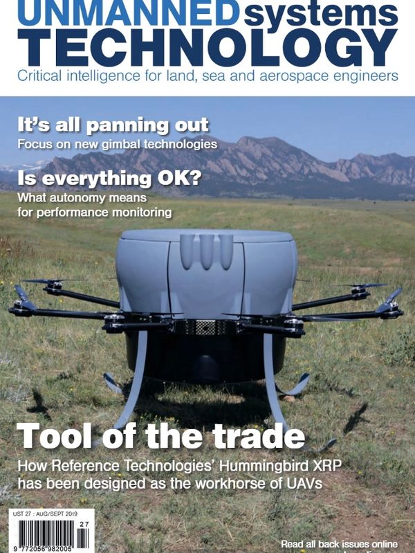 Unmanned Systems Technology magazine cover