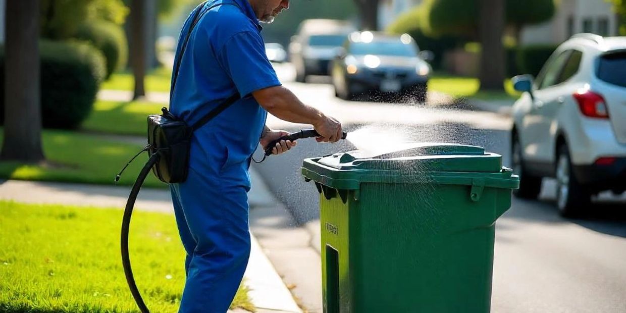 Residential and Commercial Bin Cleaning