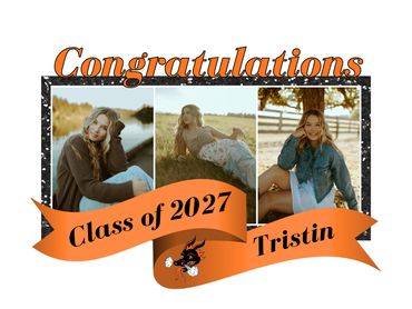Class of 2027 graduation keepsake