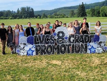 8th grade promotion, yard signs, custom yard signs