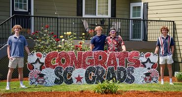 congrats yard sign, grad yard sign, custom yard signs, oregon, salem oregon, polk county, marion cou