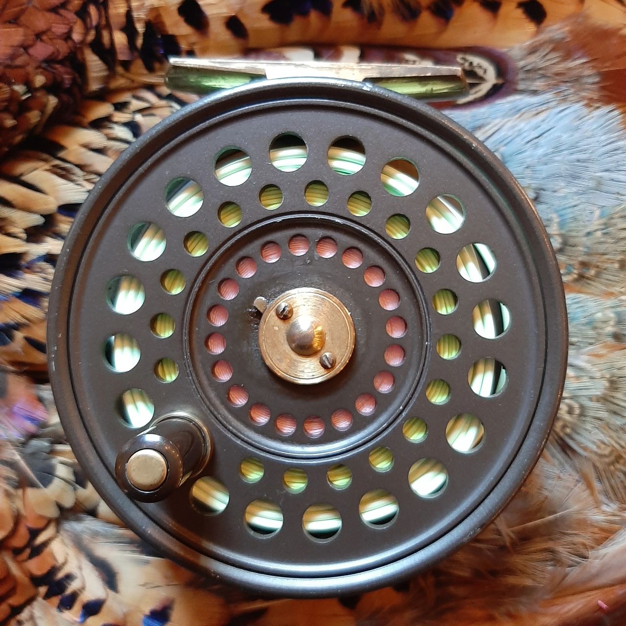 Vintage Hardy The LRH Lightweight Trout Fly Reel with Padded Case