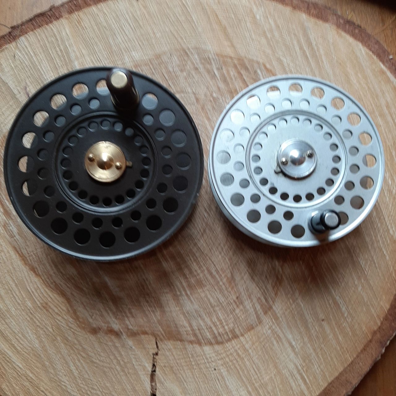 Vintage Hardy Perfect 4 Inch Wide Body Salmon Spey Fly Reel With