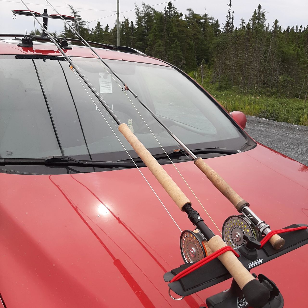  RodMounts Sumo Magnet Rod Carrier : Fishing Rod Racks : Sports  & Outdoors
