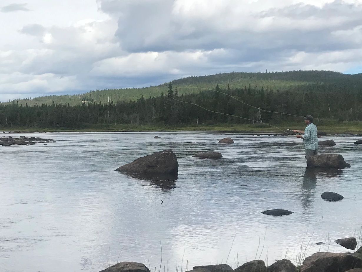 Dead Drifting a Bomber for Newfoundland Atlantic Salmon