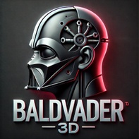 Bald Vader 3D