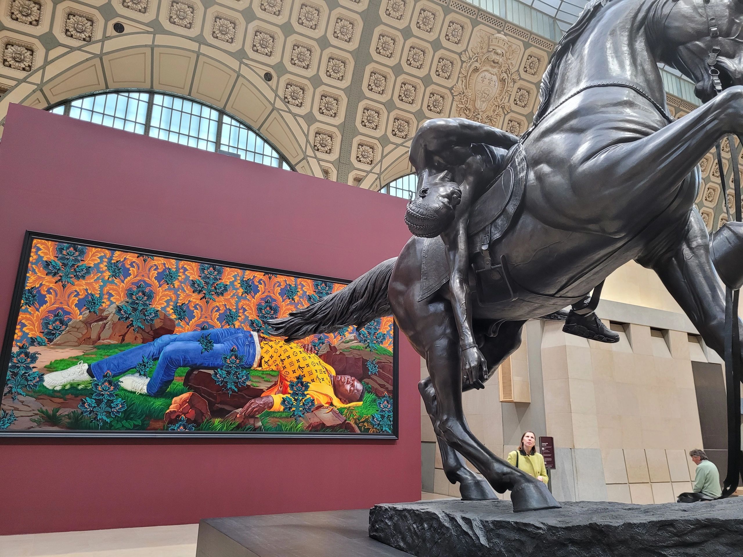 Louis Vuitton shows playful, French styles at Musee d'Orsay in Paris