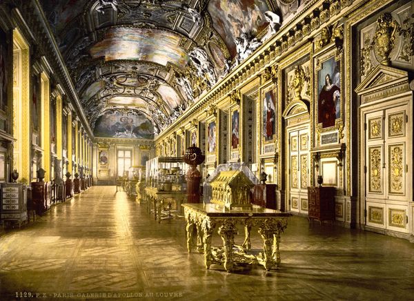 The Louvre - The Galerie d’Apollon houses the French Crown Jewels.