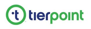 Tierpoint logo with green and blue colors.