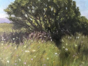 The Hideaway. Arcana Marsh Oil on canvas panel $175
