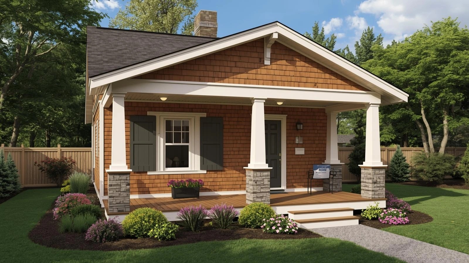 Craftsman-style 750 square foot ADU with front porch — the kind of New England residential build delivered through the Master GC partnership