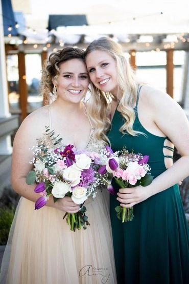Bride with her Maid of Honor