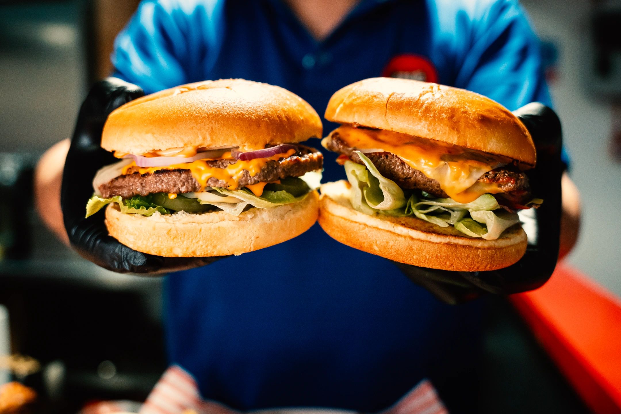 Burger town just eat sale