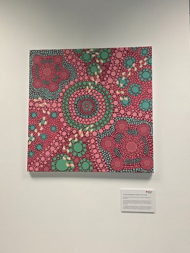 Aboriginal artwork in Spain. 