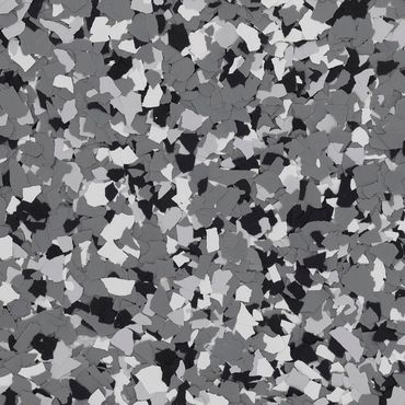 Abstract black, white, and gray camouflage pattern with irregular shapes.