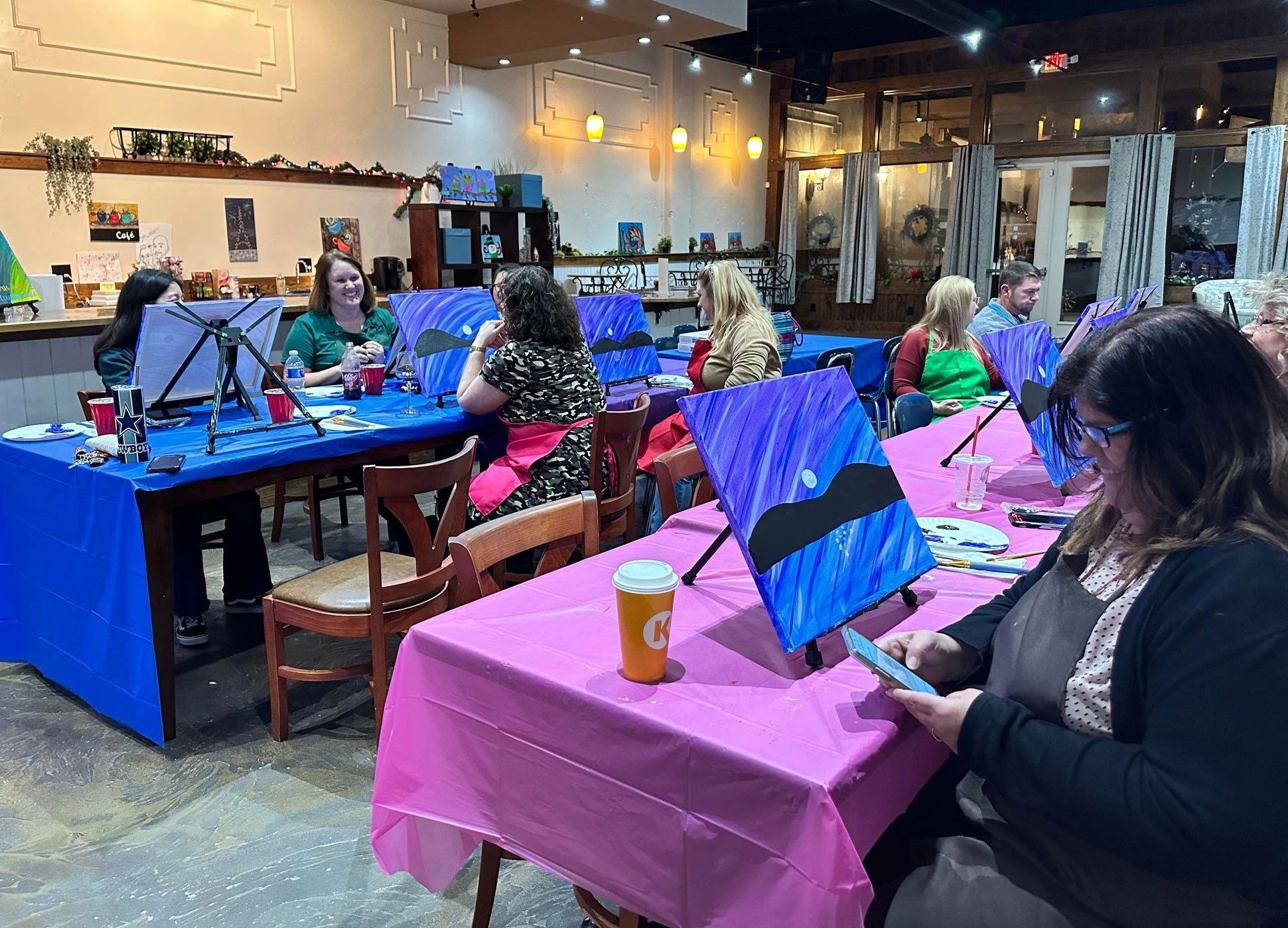 Painting Class Painting Classes, Mobile Painting Party