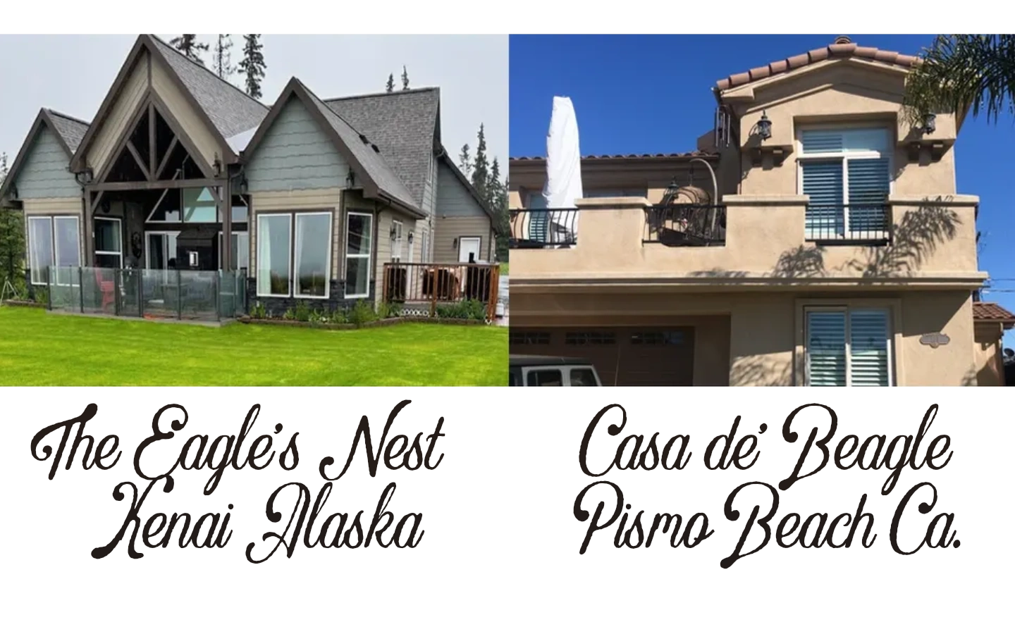 Eagle's Nest Alaska Vacation Rental, Vacation Home Rentals, Beach