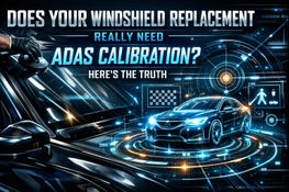 Does Your Windshield Replacement Really Need ADAS Calibration? Rs=h:175,m