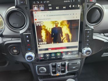 INSTALLATION OF A  LINKSWELL 12.1 T-STYLE ANDROID RADIO TABLET IN 2020 JEEP GLADIATOR 