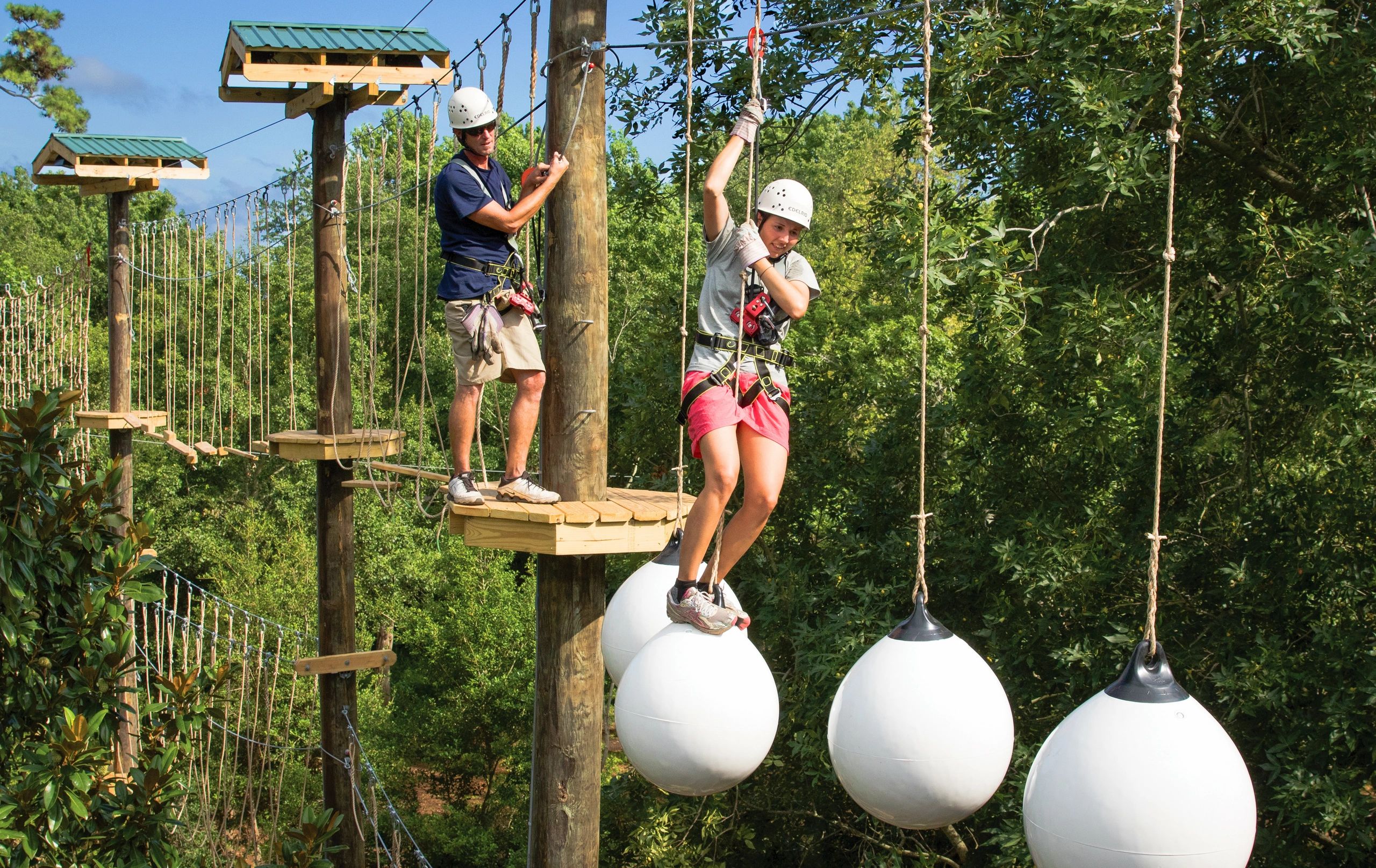 Low Ropes Course Elements