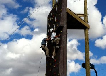 Climbing Tower in Wisconsin.