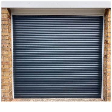Anthracite Grey roller garage door