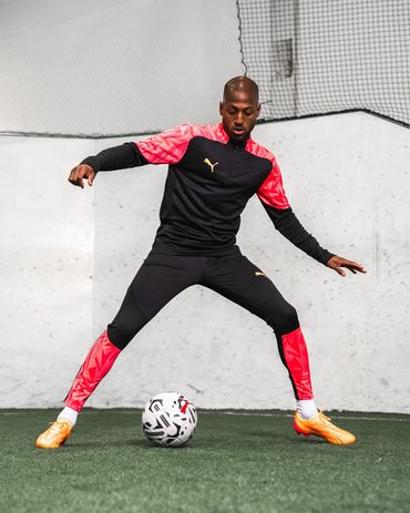MLS Inter Miami FC player Fafà Picault during a photoshoot for Puma