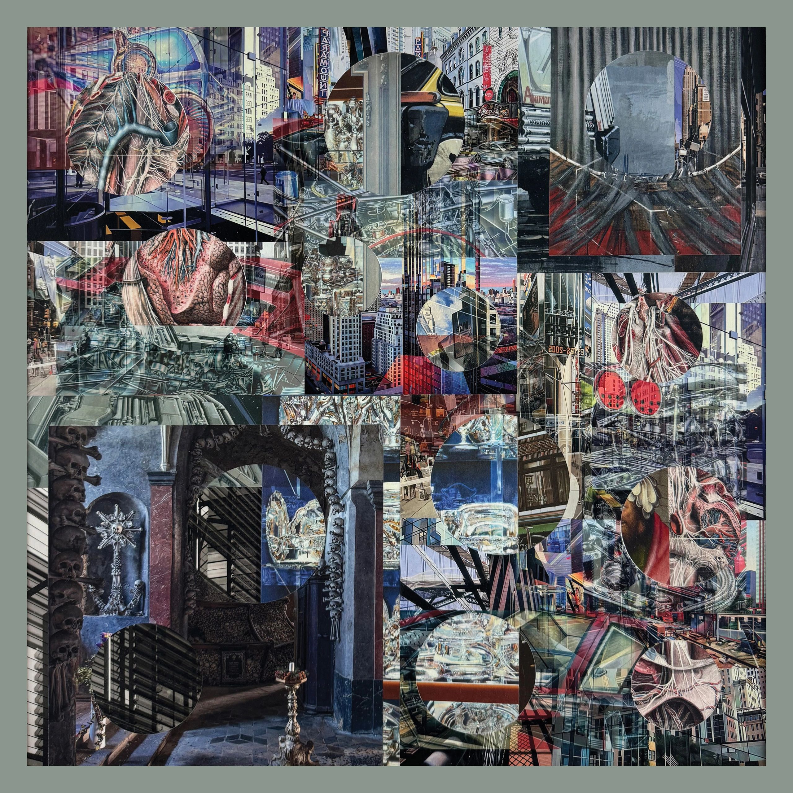 "Untitled (Sedlec Ossuary)" by Jeff Gibson, for the Anatomy of Habit album "Paired Sentinels" 