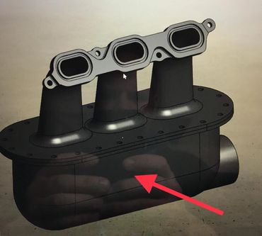 Automotive, Ferrari air intake, F40