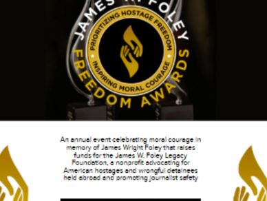 The James W. Foley Legacy Foundation invites you to share in our annual event 