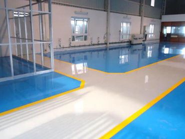 Factory Epoxy floor covering by SUMMIT RENOVATION