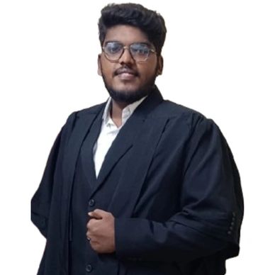 Advocate Monish, B.A., B.L. (Hons), practising at Free Legal Services, Chennai, assisting clients in
