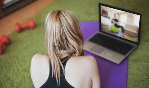 Online fitness training