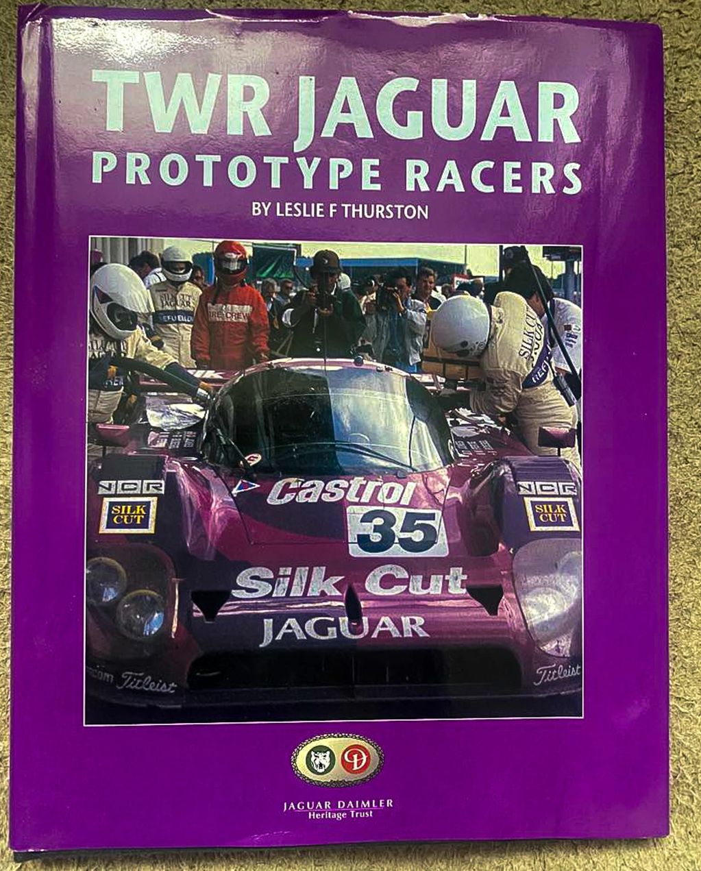 TWR JAGUAR PROTOTYPE RACERS BY LESLIE F THURSTON.