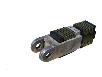 Train draft gear, locomotive draft gear, coach draft gear, twin cushion draft gear, single rotary, rail draft gear, Bi-level draft gear, draft gear follower, draft gear backpack, E Stacks, Draft gear E Stacks, rubber stacks