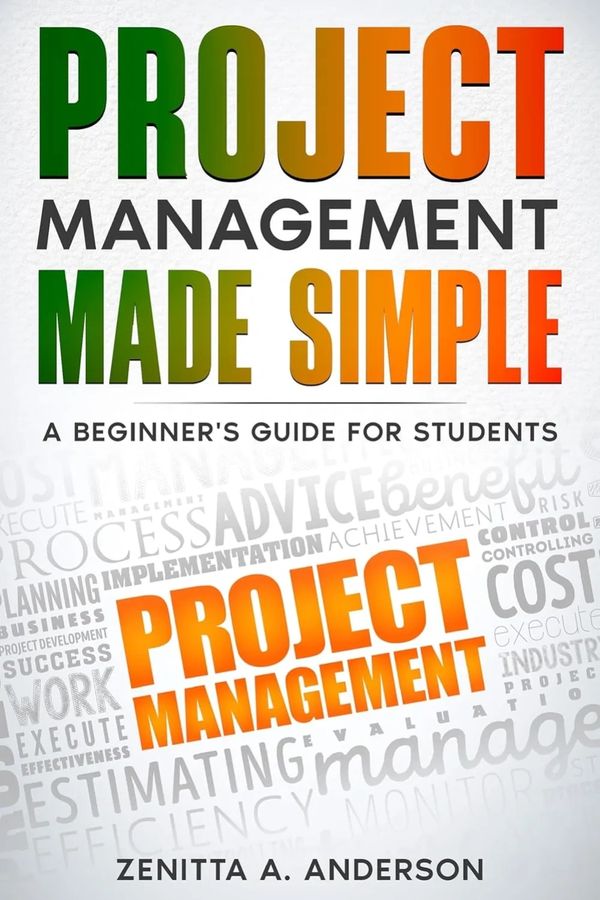 Book cover of Project Management Made Simple for students.