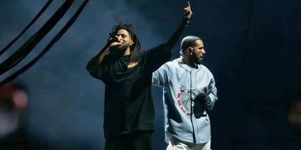 Drake and J Cole joined by DJ Prince and Boi1da for "It's All A Blur" 2024 Tour