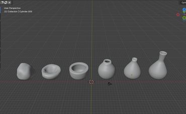 Fall 2025 - Pottery Models