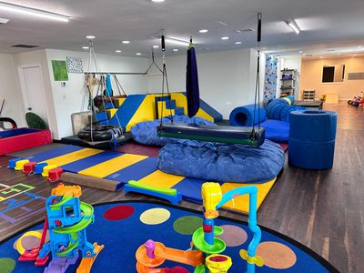 Golden View Learning Center ABA therapy sensory room in Escondido, CA