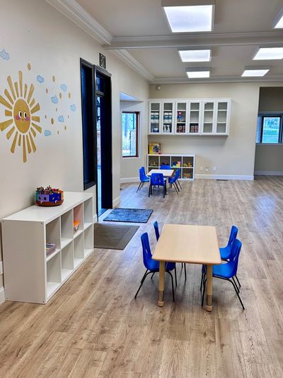 Golden View Learning Center ABA therapy room in Vista California.